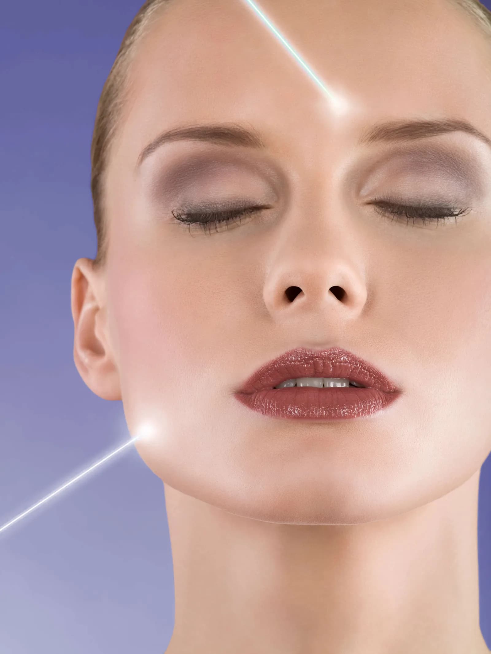 Tratamiento facial con haz láser